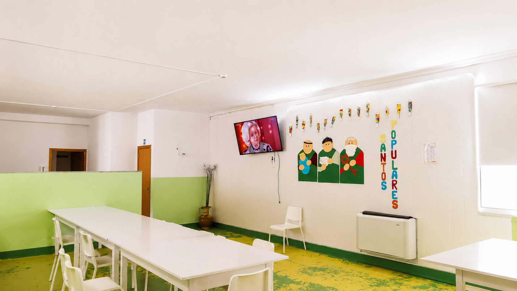 Sala de refeições da Residência Conforto Sénior